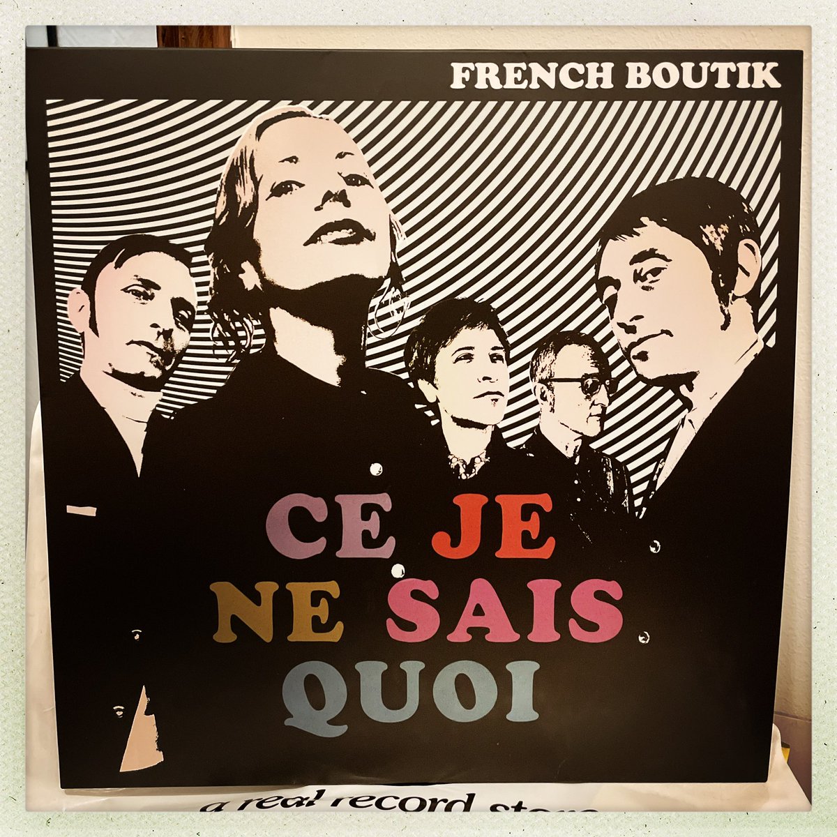 Ce Je Ne Sais Quoi by French Boutik (2023). French Boutik are very much a buy-one-get-one-free enterprise, stocking both an elegant range of lilting European indiepop and agitated moddy powerchords. Available to purchase today in euros or pounds.