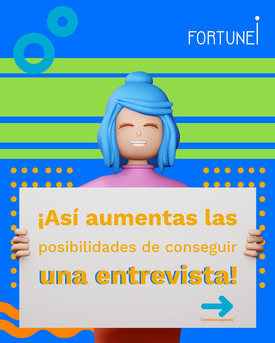 thefortuneiwork's tweet photo. ¿Quieres llegar a una entrevista laboral? 👇👇👇

Entonces necesitas poner tu atención en algunos de los puntos que te mostramos aquí.
#cv #estrategia #entrevista https://t.co/JqfCig9L8g