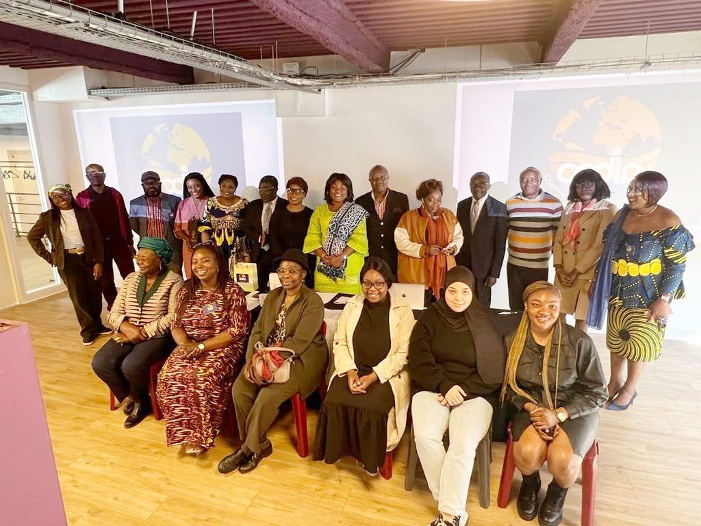 contact_ccdia's tweet photo. Retour en image de la conférence de presse conjointe de la CCDIA et L'association Ladies Business Forum (LBF) dans le cadre des préparatifs du Salon International de l'entrepreneuriat Féminin au Cameroun du 03 au 07 Octobre 2023 
#CCDIA #LBF #entrepreneuriat #femmes #Diaspora https://t.co/d6lKsw5s3g