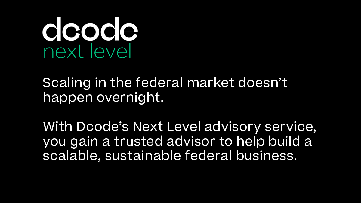 Dcode (@dcodethegov) on Twitter photo Our strategic approach to building a federal vertical gets companies to revenue quickly, by focusing  time, energy, & resources in the places that get traction. A strategic approach is required to build a sustainable fed business - learn how we do it: hubs.ly/Q01QpX9r0 Our strategic approach to building a federal vertical gets companies to revenue quickly, by focusing  time, energy, & resources in the places that get traction. A strategic approach is required to build a sustainable fed business - learn how we do it: hubs.ly/Q01QpX9r0