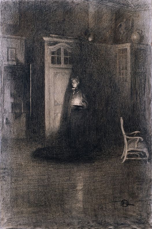'Good Night' by Carl Larsson (1853 - 1919)

#carllarsson #painting #atmospheric