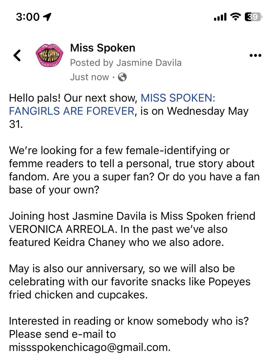 Miss Spoken tweet media