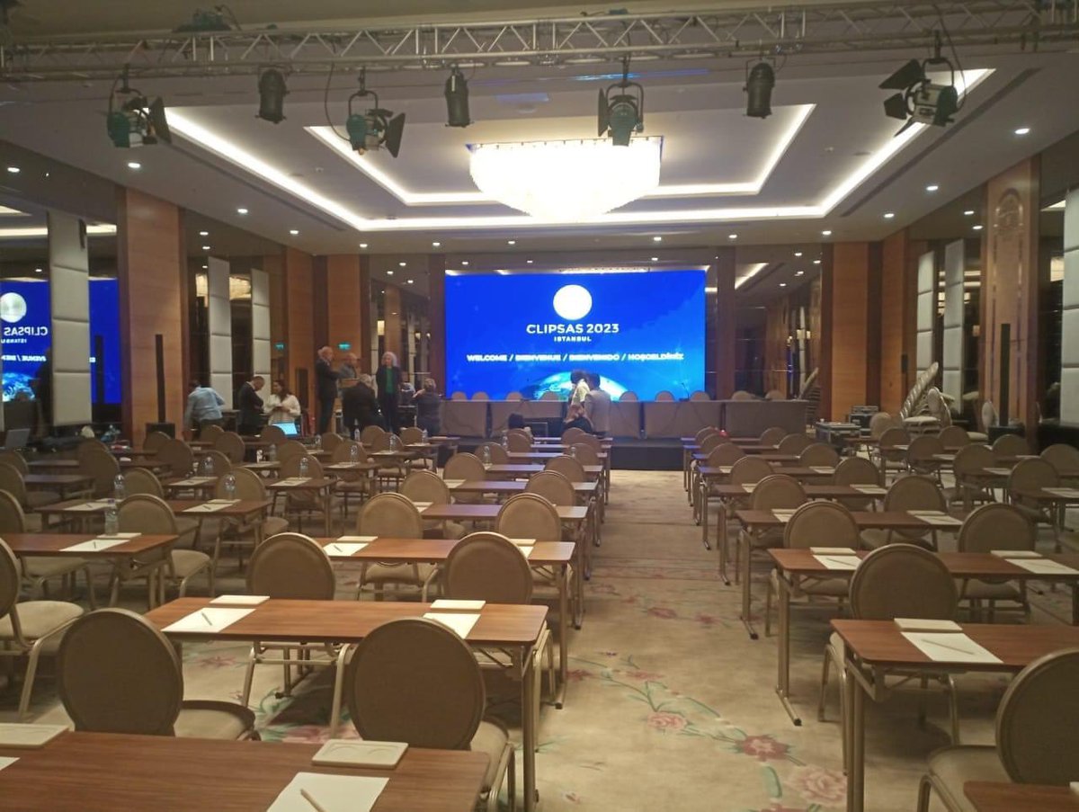 GranOrDeChile's tweet image. Clipsas 2023 COMIENZA EN ESTAMBUL

Esta mañana comienzan las actividades de la Sexagésima segunda Conferencia y Asamblea General de CLIPSAS. Organizan la Gran Lodge Liberal de Turquía y la Gran Lodge de Mujeres de Turquía #clipsas #masonery #masoneríachilena #masonerialiberal