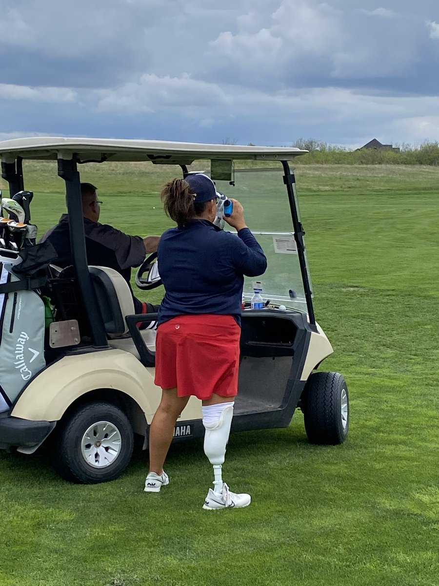 Great day at WildHorse last Sunday, good to be back!! 🙌☀️ 

#USAGA #adaptivesports #golf #adaptivegolf #WildHorse #Nebraska