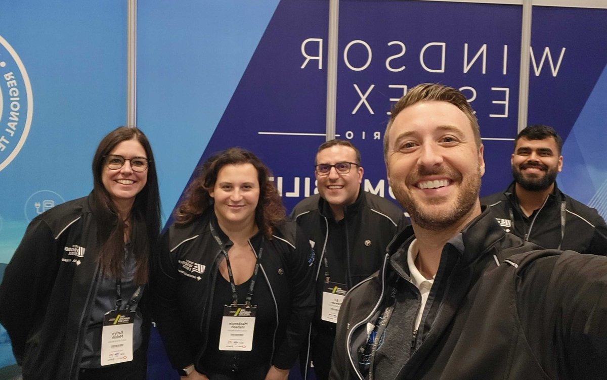 _investwe's tweet photo. It has been a successful time participating &amp; experiencing @ElectricAutonmy #EVChargingExpo2023. The regional team had the pleasure of representing the #WindsorEssex #EV ecosystem.
 @AlphaKORGroup @UWindsor @Vehiqilla @OVINhub
#WERTDS @EDawsonEcDev @Matt_InvestWE @deepan_dhingra https://t.co/BmFVMSH0Kf