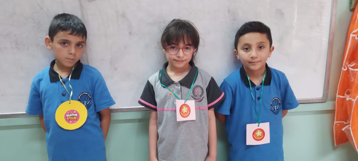 Yay Yay ,we are the Math Stars learners for this week <a href="/MakAishaSchool/">MakAishaSchool</a> <a href="/FawziehHn/">fawziehhnaini</a>
