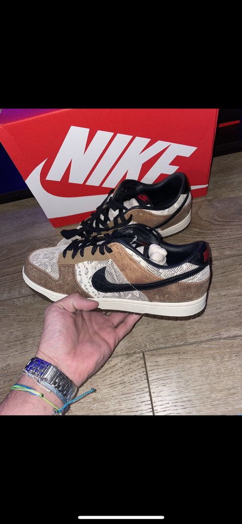 Repost : Finally set a release date ! May 26th Nike Dunk Low COJP ‘Brown Snakeskin’ ! Is this a Cop or Drop for you LMK ?!