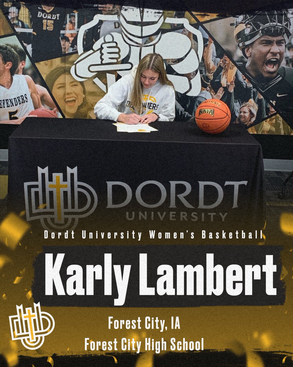 DordtWBB's tweet photo. 2023 ⚔️🏀 Signee🖊️

Join us in welcoming Karly! https://t.co/68uoi7nYoK