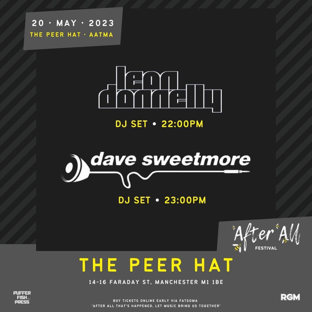 davesweetmore's tweet photo. This Saturday I’m playing at @The_Peer_Hat Manchester at 11pm as part of the @AfterAllFest. Tickets available from Fatsoma. https://t.co/5U6tXnQ4mN