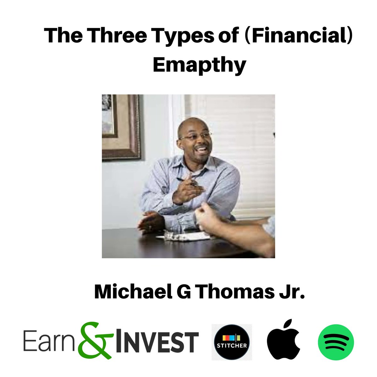 buff.ly/457tXUr

#empathy #financialempathy #selfempathy #financialselfempathy #intention #purpose #compassion #sympathy #agency #frugality #moneyscripts #moneytrauma #adulting #parenting #podcast #earnandinvest #financialcoach #coaching