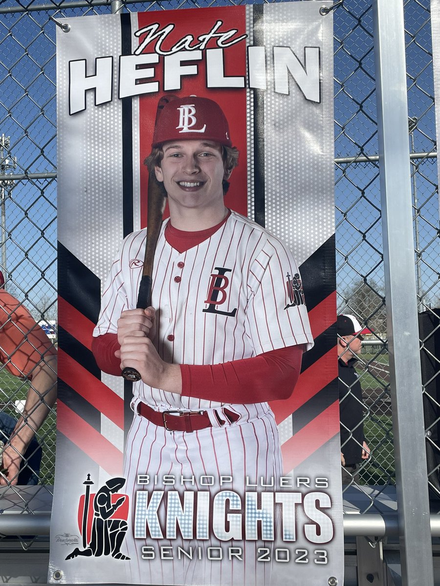 luersbaseball's tweet photo. Senior Spotlight: Nate Heflin #5 https://t.co/OKnP3RCoIH