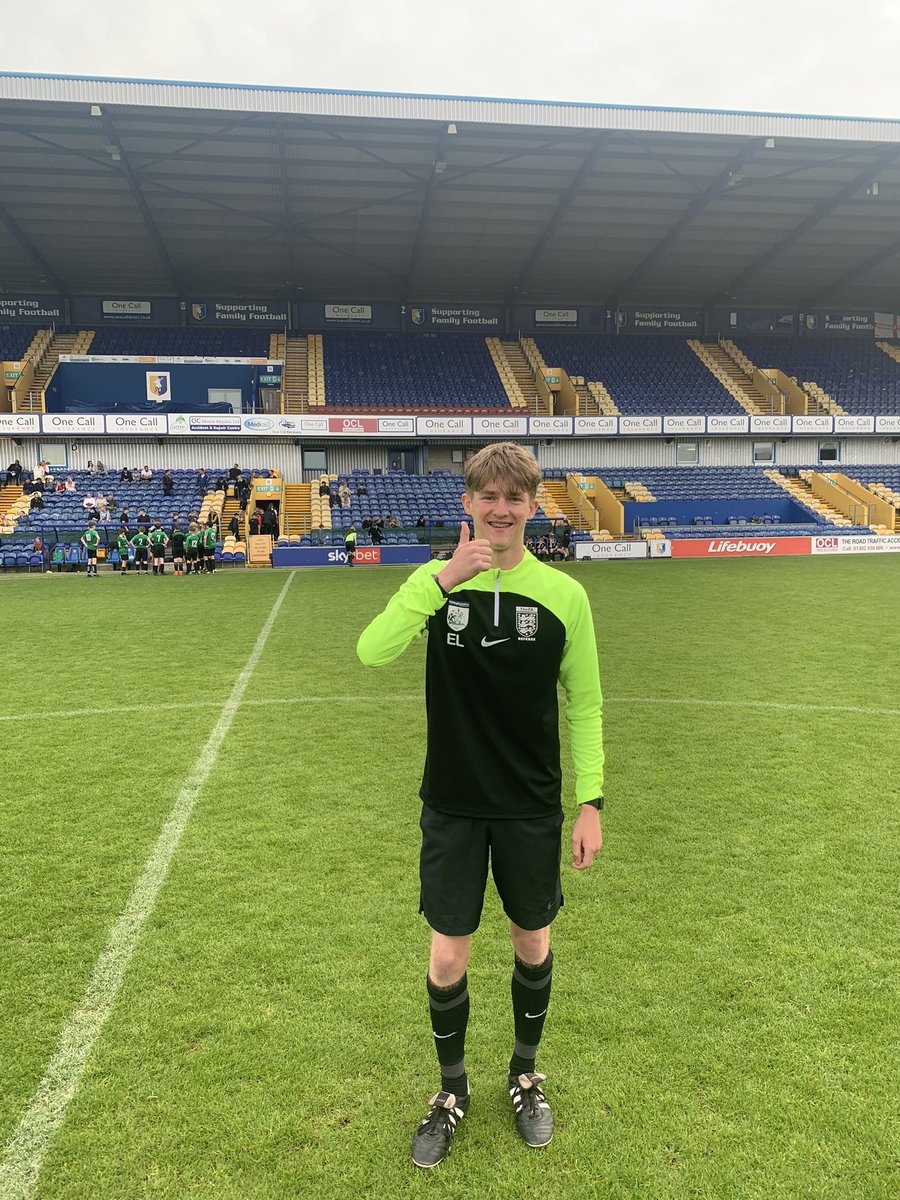 Evanlord32's tweet photo. The end of an absolutely brilliant season!
Started the season as a L7 and finished as a L6, learnt a lot along the way, and had mostly positive experiences. 
Had a really enjoyable challenge and can’t wait for 23/24 🙌🏻⚽️
#football #referee https://t.co/AZqcM38yzk