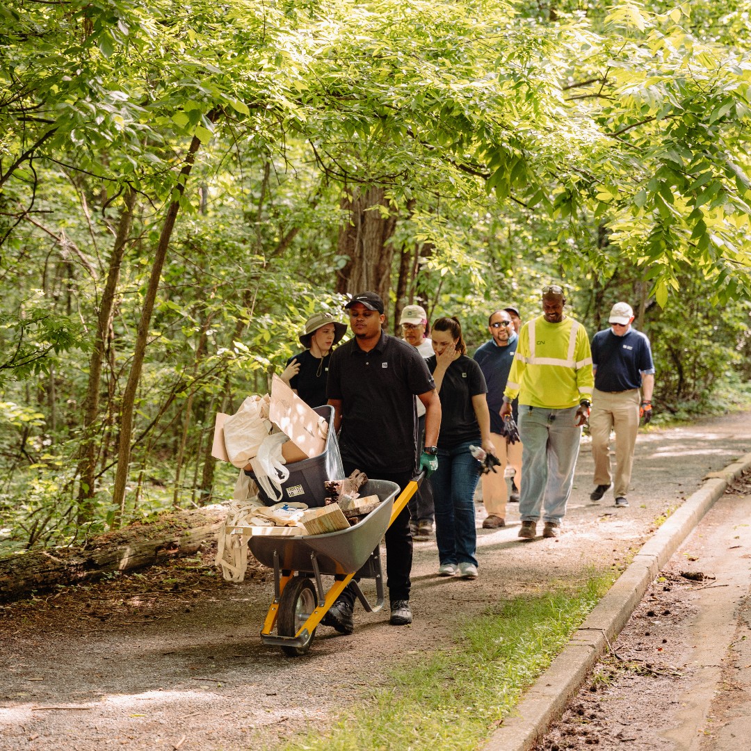 TVA_Julia's tweet photo. Happy 90th Anniversary to @TVAnews! We're proud to have completed community service projects across the valley today, from food sorting to habitat restoration… including right here in Memphis at Overton Park! Here's to another year of helping our communities thrive! #TVA90 https://t.co/J4hHiSmGZ4