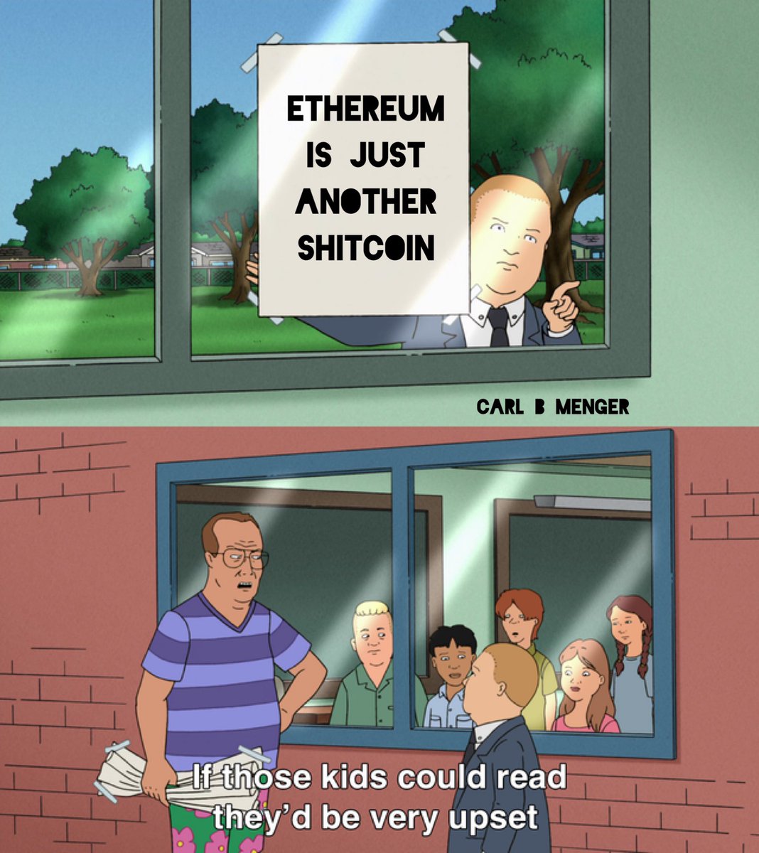 💩 like all PoS. #Ethereum
