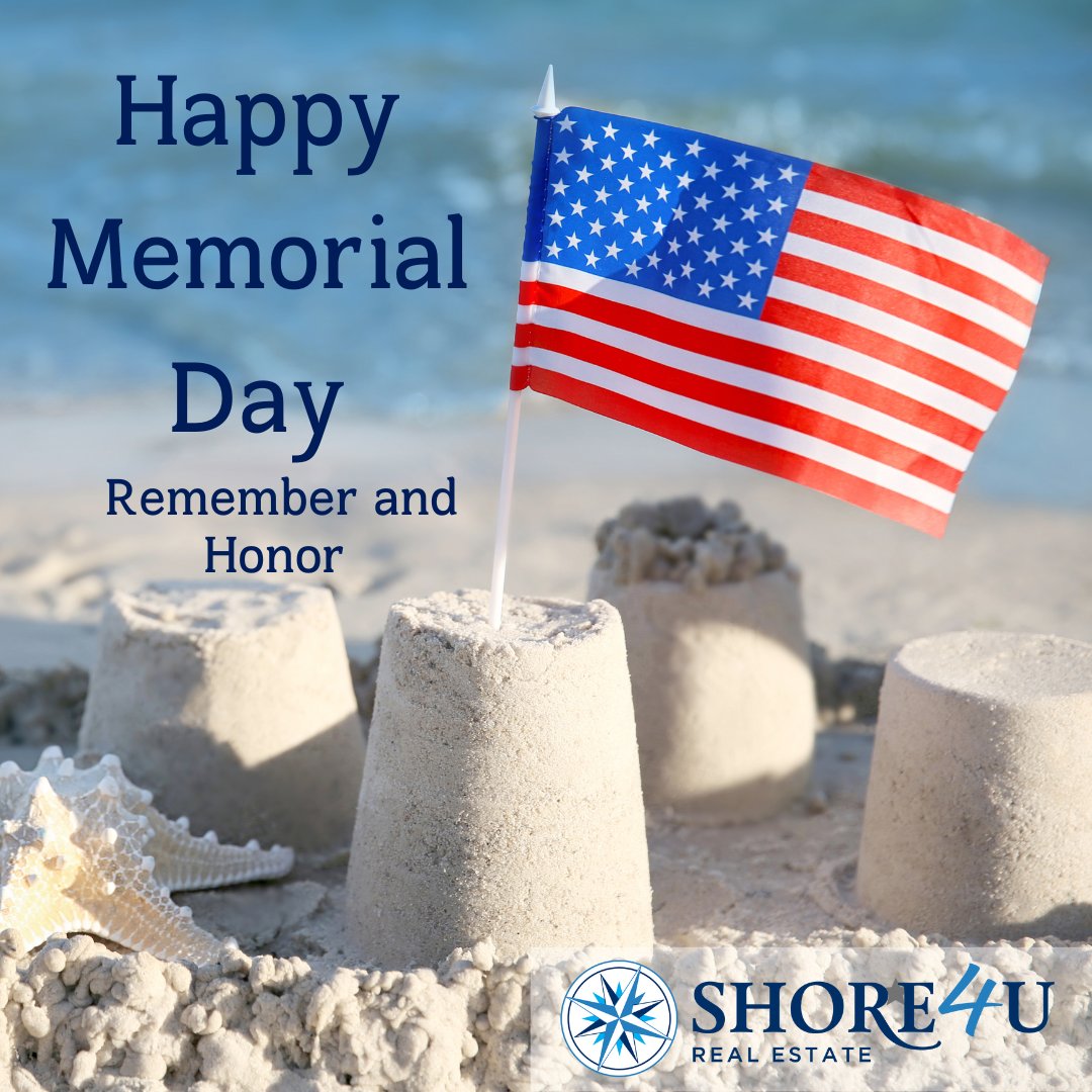 Happy Memorial Day!
I hope you had a fun and safe long weekend!
The high season is here!
terry@shore4u.com
(410)723-1730
(443)880-0512