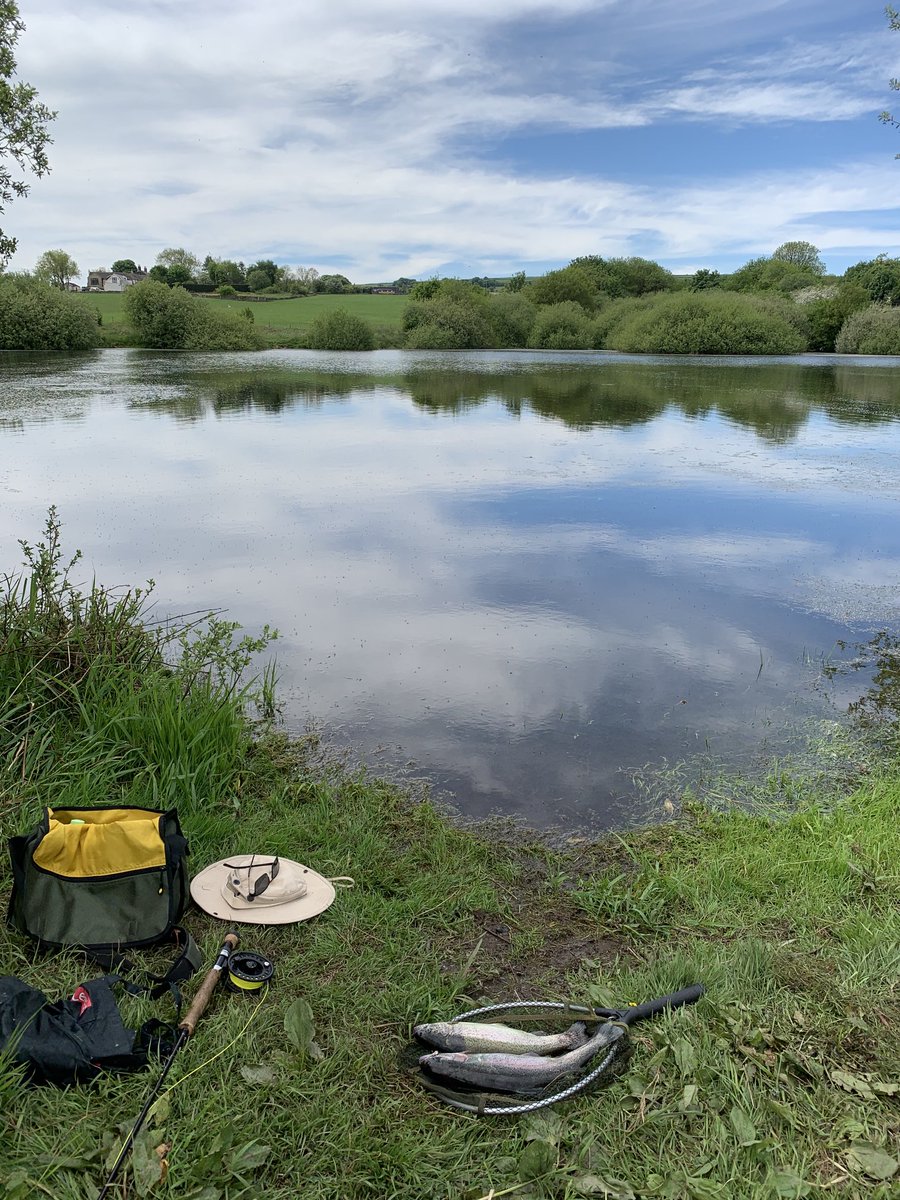 This from a couple of years ago, need to get my tackle out again. #dryflies