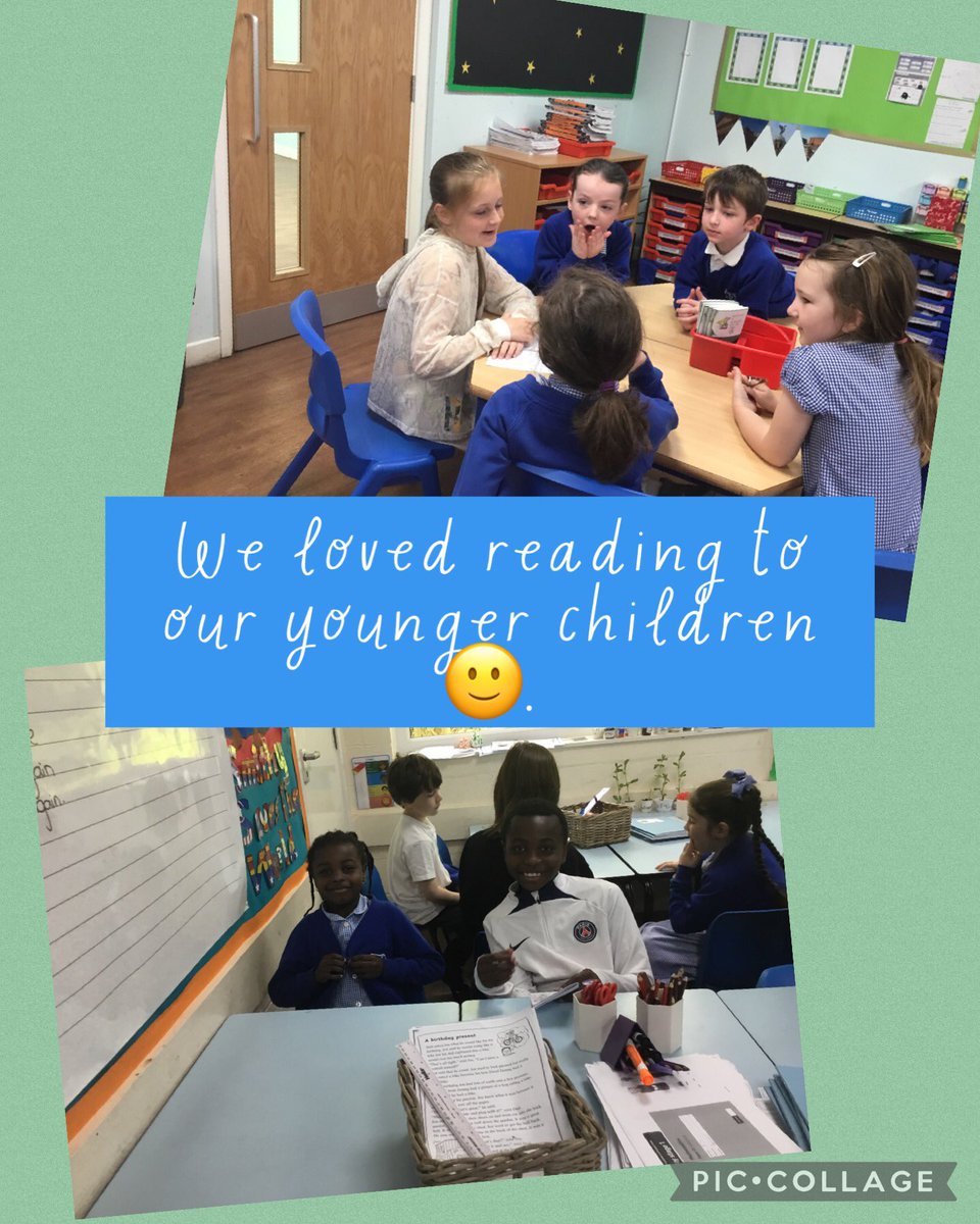 st_michaels_ham's tweet photo. Year 5 shared stories with our Key Stage 1 children as part of our SMITHS values week- Reading buddies 🙂. #SMITHvalues #inclusive #Smithreading https://t.co/d8bjCGtNMs