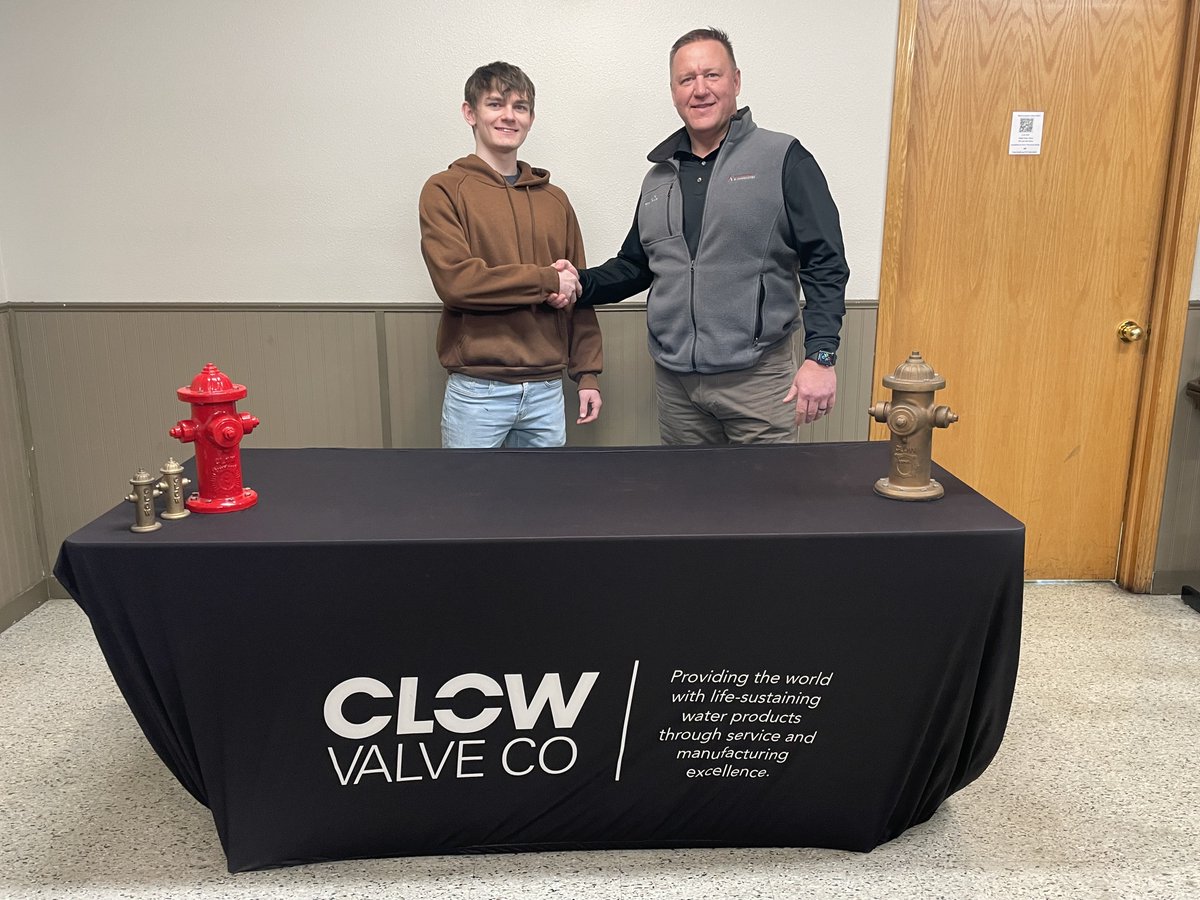 Mark Willett, General Manager, welcomed Kody Arnold to the Maintenance team as part of our Maintenance Apprentice program. Together with Indian Hills Community College &amp; their Industrial Maintenance Program, Kody will learn skills paired with classroom learning. Welcome Kody!