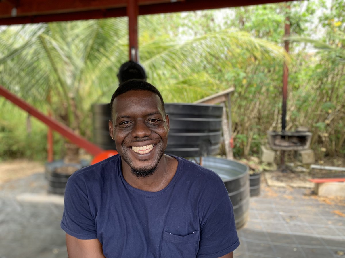 The #WaterEnergyNexus in #Agriculture #Barbados sub-project is proud to support #farmers like Damian who are finding ways to better manage water through the use of renewable energy and practices like aquaponics. @AMEXCID @MAFSBarbados