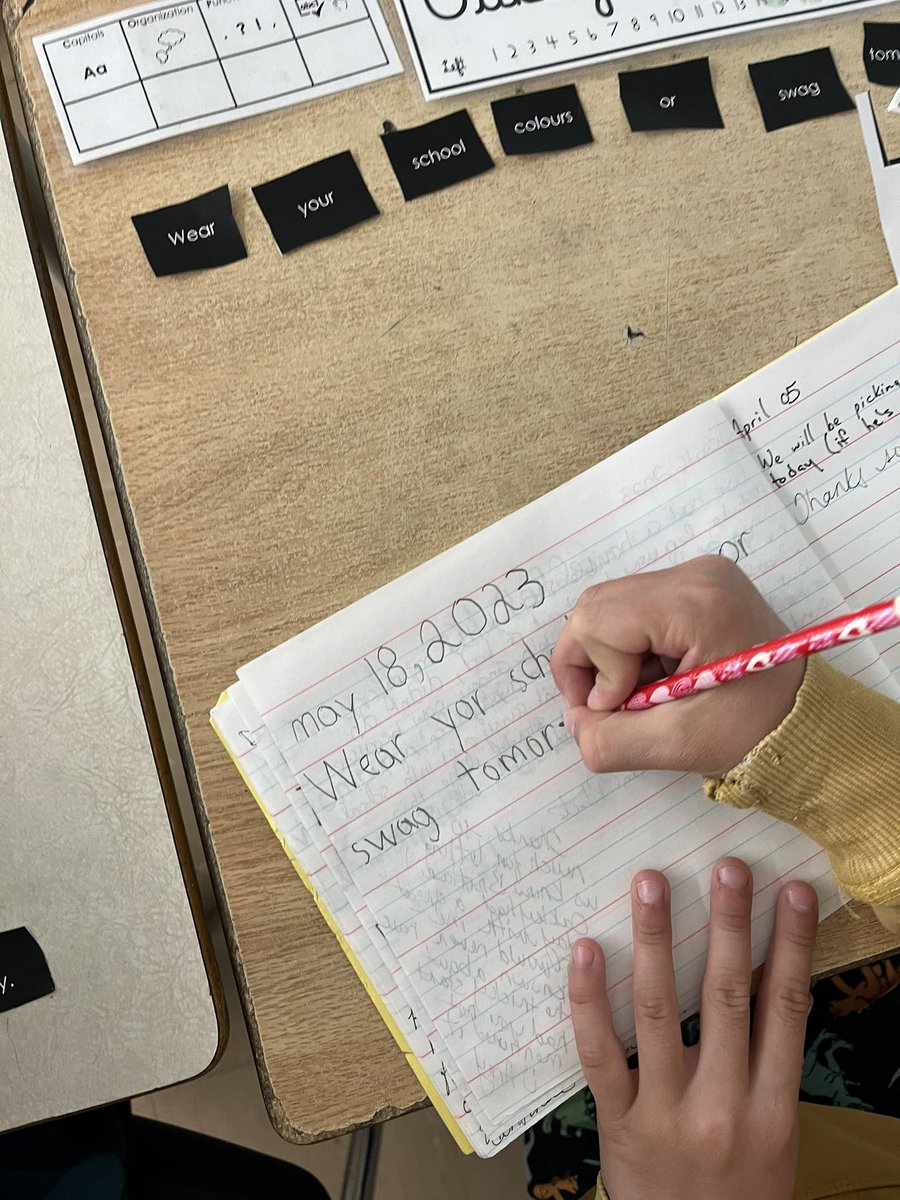 KervinAmy's tweet image. Using a sentence scramble, rather than having Ss simply copy a sentence into their agenda, presents another opportunity to practice #sentencestructure. #Syntax skills help us understand how words are put together in sentences to convey meaning. @Glenburnie_ldsb @LimestoneDSB