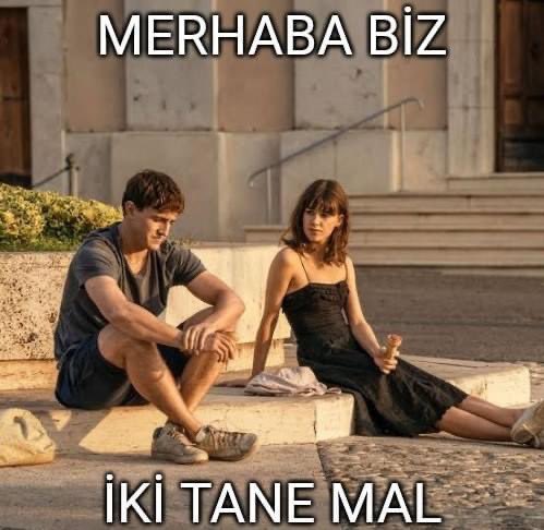 benimle date çıkarsanız mal mal bakışırız