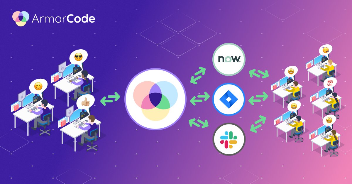 code_armor's tweet photo. Happy developers = better &amp; safer software. ArmorCode makes it easy to enter remediation to-do's into their preferred workflows, with the right context.

#AppSecOps done right: https://t.co/7bd8lU6JBB
#devtools #devexperience https://t.co/LpqQmdWB21