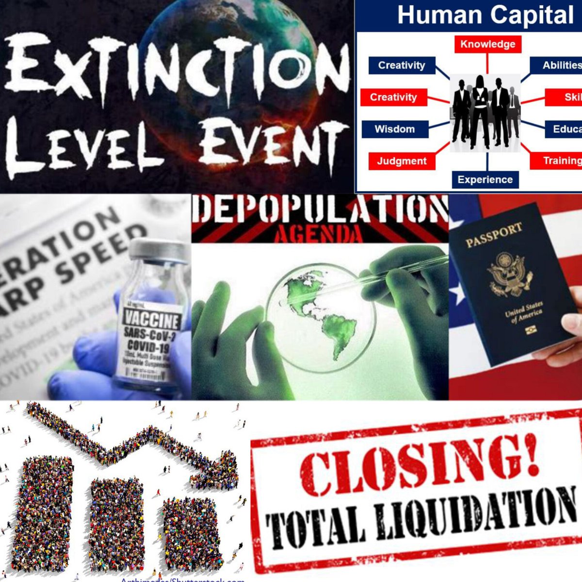 4Adjudication's tweet image. 🇺🇸 USA CLOSING SALE EVERYTHING MUST GO....#EXTINCTIONLEVELEVENT; WE DISCHARGE/LIQUIDATE ALL DEBT[ORS]/ASSESTS AS 🏛 STATE-WARD PORPERTIES AND DISSOLVE THE NATION-STATES INTO THE NEW GLOBAL ORDER; DIGITIZED OF COURSE....LOL 😂