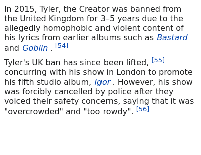 WikiControversy's tweet photo. Odd Future - Controversies

Odd Future was scheduled to appear at the February 2014 Rapture Festival in Auckland, as a supporting act to Eminem. The group was not on the original bill, but was substituting for Kendrick Lamar after the concert had been sold out https://t.co/qcOSmiwzrE