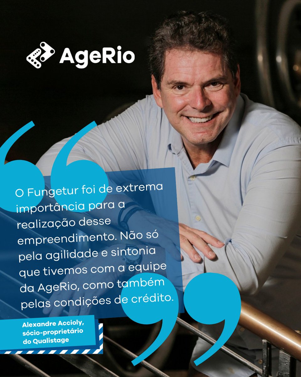 Quando o assunto é agenda cultural no RJ, tem um lugar que se destaca! ✨

Por meio da AgeRio, o Qualistage recebeu cerca de R$ 5,2 milhões do Fungetur, possibilitando obras de infraestrutura, gerando empregos e estimulando a economia fluminense! 🎭

#AgeRio #Qualistage