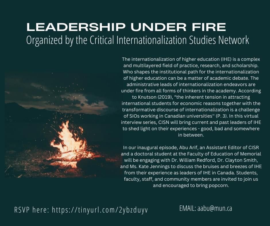 Join us for Leadership Under Fire on June 13th at 1pm EST. Register via tinyurl.com/2ybzduyv