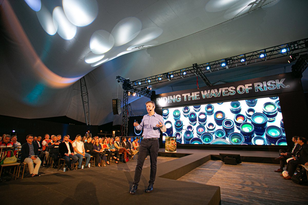UnderstandRisk's tweet photo. Emiliano Rodriguez Nuesch presented tips and tools to navigate the waves of #risk 🌊 including four lenses.
Watch his keynote presentation at the #UR22 opening ceremony👇
https://t.co/RlndIuBuiu
#RiskCommunication #DisasterRisk https://t.co/bm8z2xhllY
