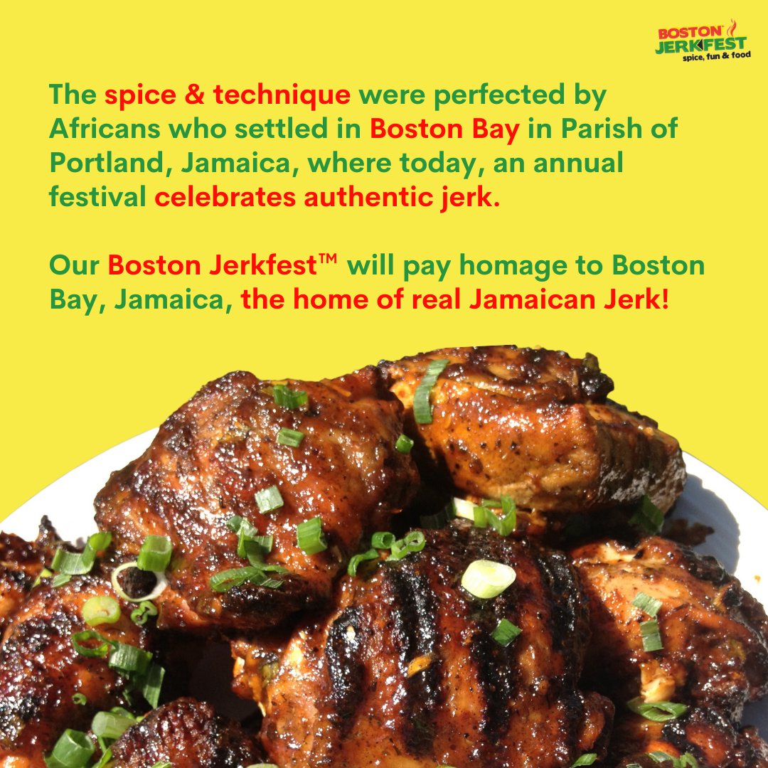 🌶️ Let the magic of Jamaican jerk spice elevate your taste experience to new heights! 🔥

Get your tickets to Boston JerkFest, July 7th & 8th here: eventbrite.com/cc/10th-boston…

#bostonjerkfest #jerkfest2023 #caribbeanfoodie #bestfoodfestival #bostonbestfoodfestival