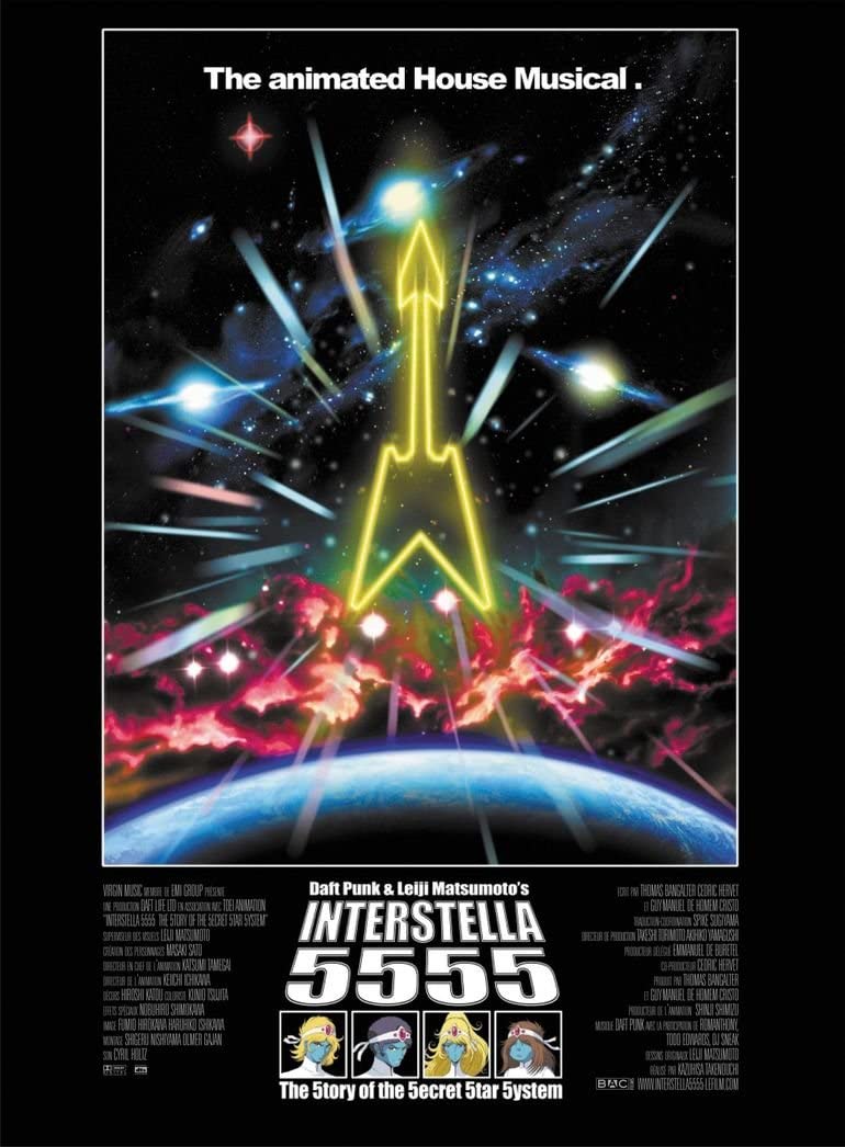 DAFTPUNKMX's tweet photo. Un día como hoy, hace 20 años, se proyectó por primera vez "Interstella 5555: The 5tory of the 5ecret 5tar 5ystem" durante el Directors' Fortnight (Quinzaine des Réalisateurs) de Cannes. https://t.co/Z2O2fp5Ycp