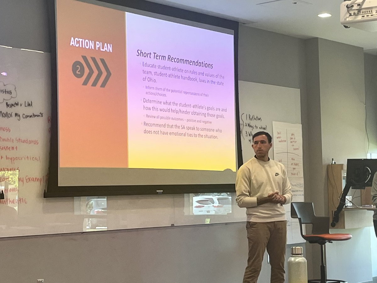 Nice seeing <a href="/scott_rissler/">Scott Rissler</a> and a number of colleagues in @BGathletics and <a href="/BGSURecWell/">BGSU Recreation & Wellness</a> complete their Emotional Intelligence course today!  Growth and investment is huge in your development!