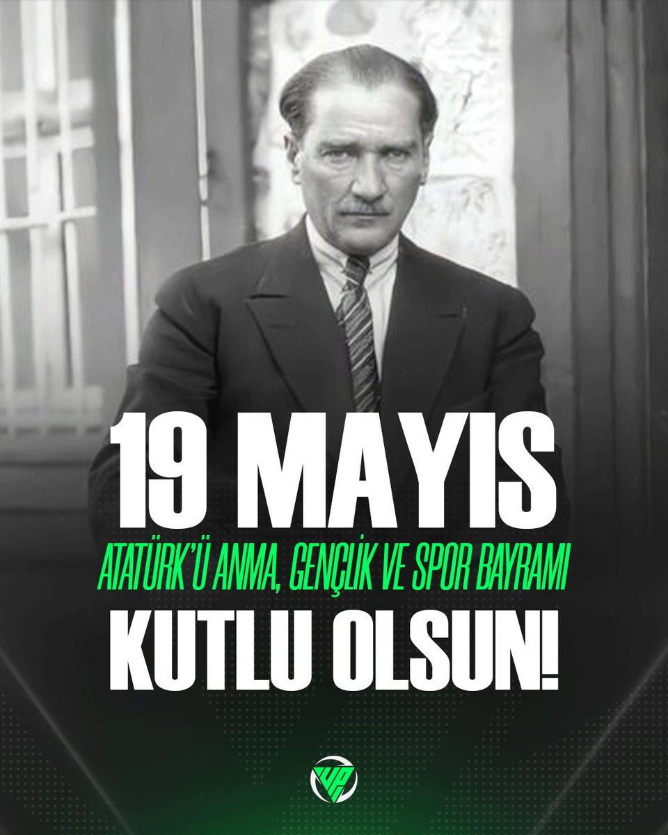 19 Mayıs Atatürk'ü Anma, Gençlik ve Spor Bayramımız Kutlu Olsun!