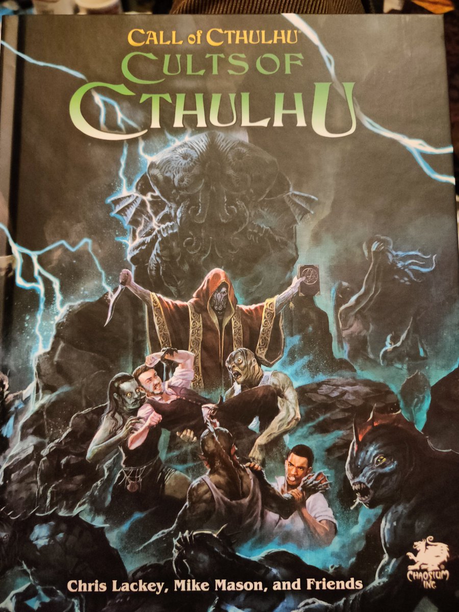 Today's purchase from the FLGS GI Games. Gonna have fun with this @Chaosium_Inc #TTRPGs #ttrpgcommunity #ttrpg