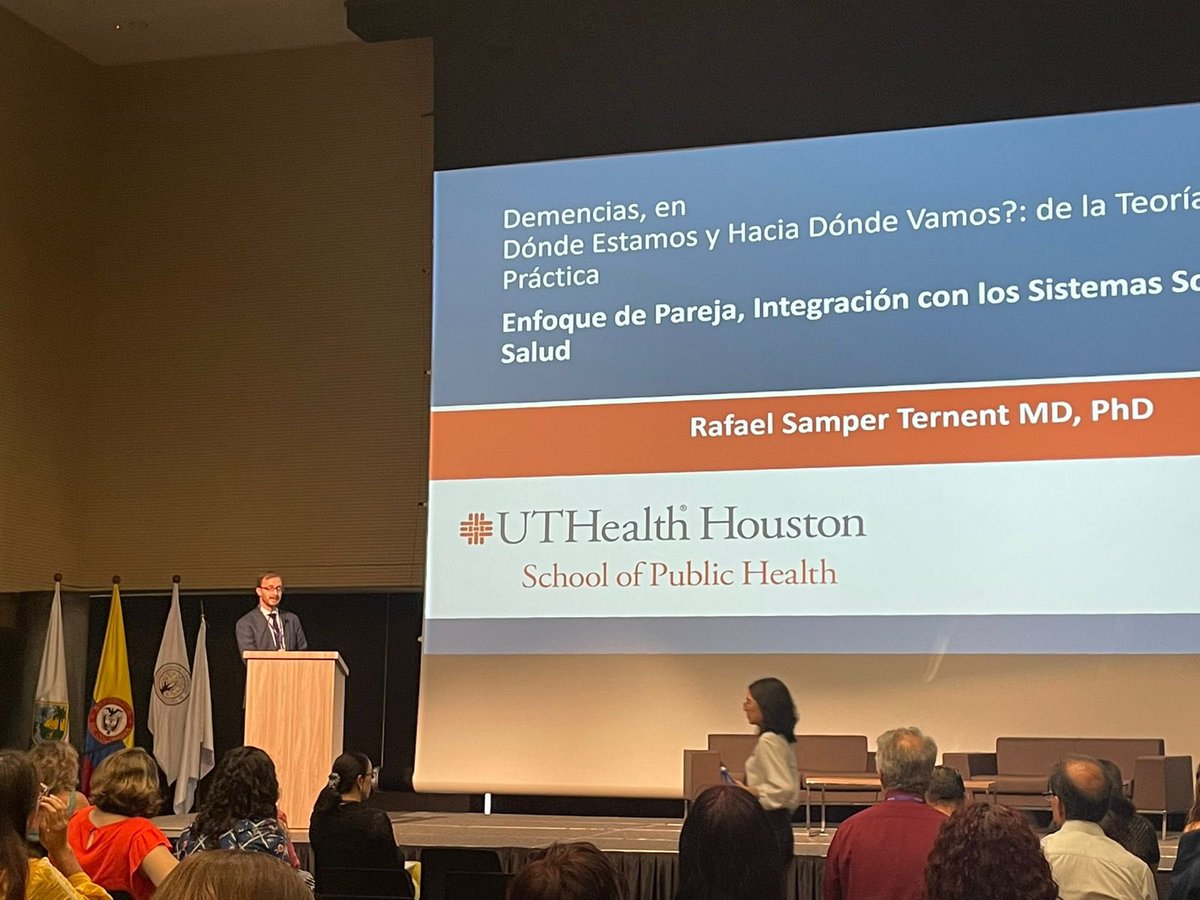 Shared the stage at #COMLAT-ACGG2023 in #Colombia with Alberto Mimenza and Nora Kelner to talk about the current state of #dementia