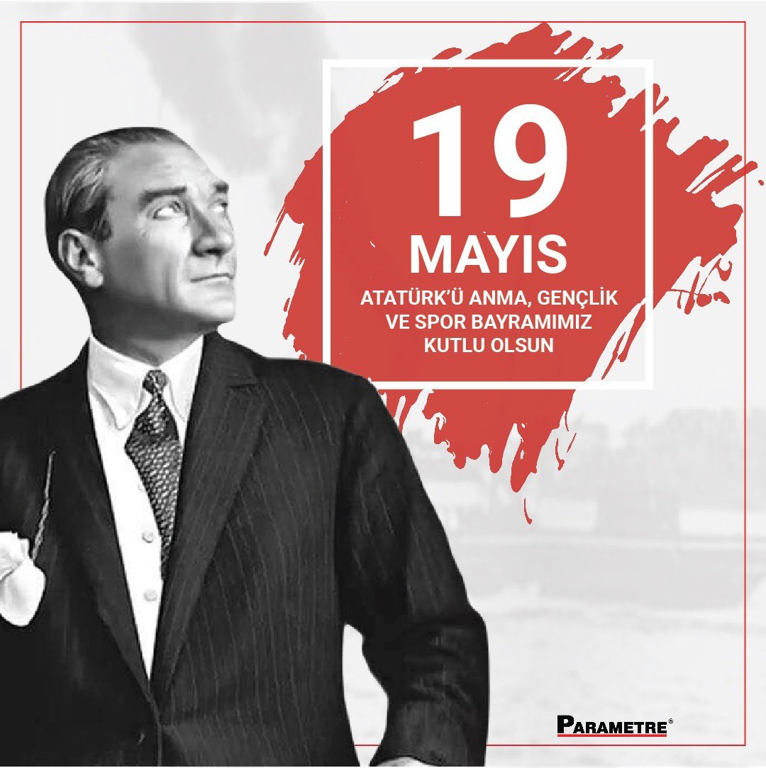 19 Mayıs Atatürk’ü Anma, Gençlik ve Spor Bayramımız Kutlu Olsun!