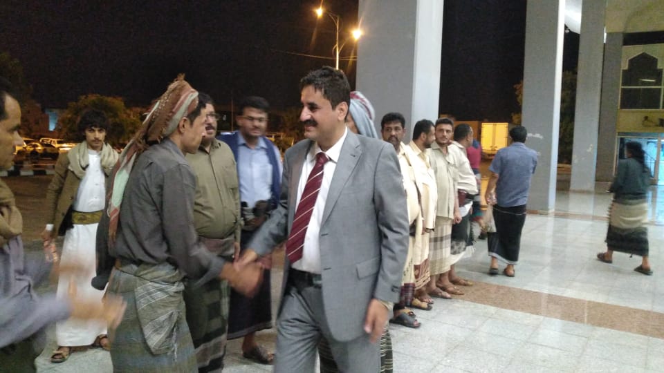 عضو هيئة الرئاسة للمجلس الانتقالي رئيس انتقالي شبوة، العميد علي أحمد الجبواني يصل إلى العاصمة الاقتصادية المكلا مع عدداً من أعضاء المجلس وهيئاته.
#حضرموت_ترحب_بالرئيس_عيدروس