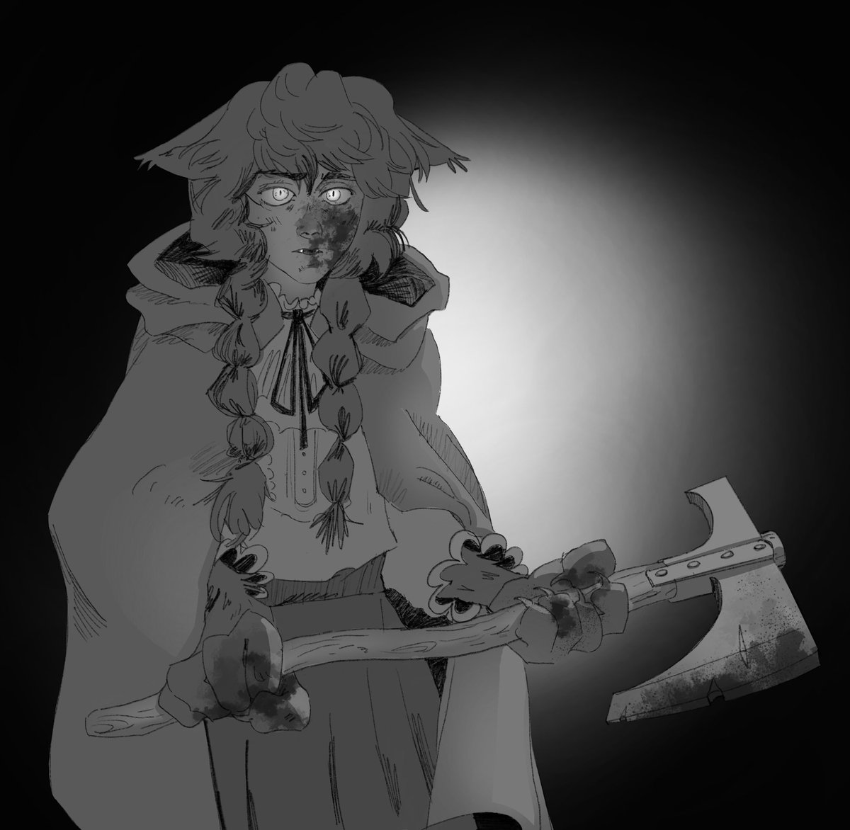 kibblemeat's tweet photo. she's just a baby :( #dimension20 #neverafter https://t.co/zeEr7Hvdrj
