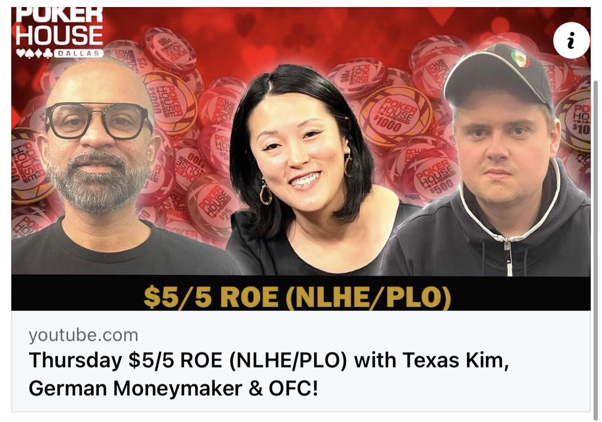 Poker House Live tweet media