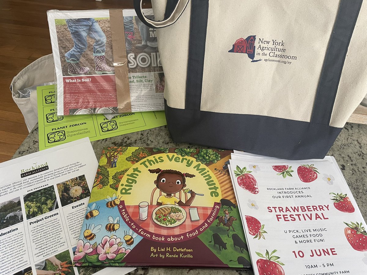 So many great resources and lessons shared at todays workshop. Thank you @RocklandFarms @RocklandTeacher #nyagintheclassroom #communityfarms #growingcommunity #pbl