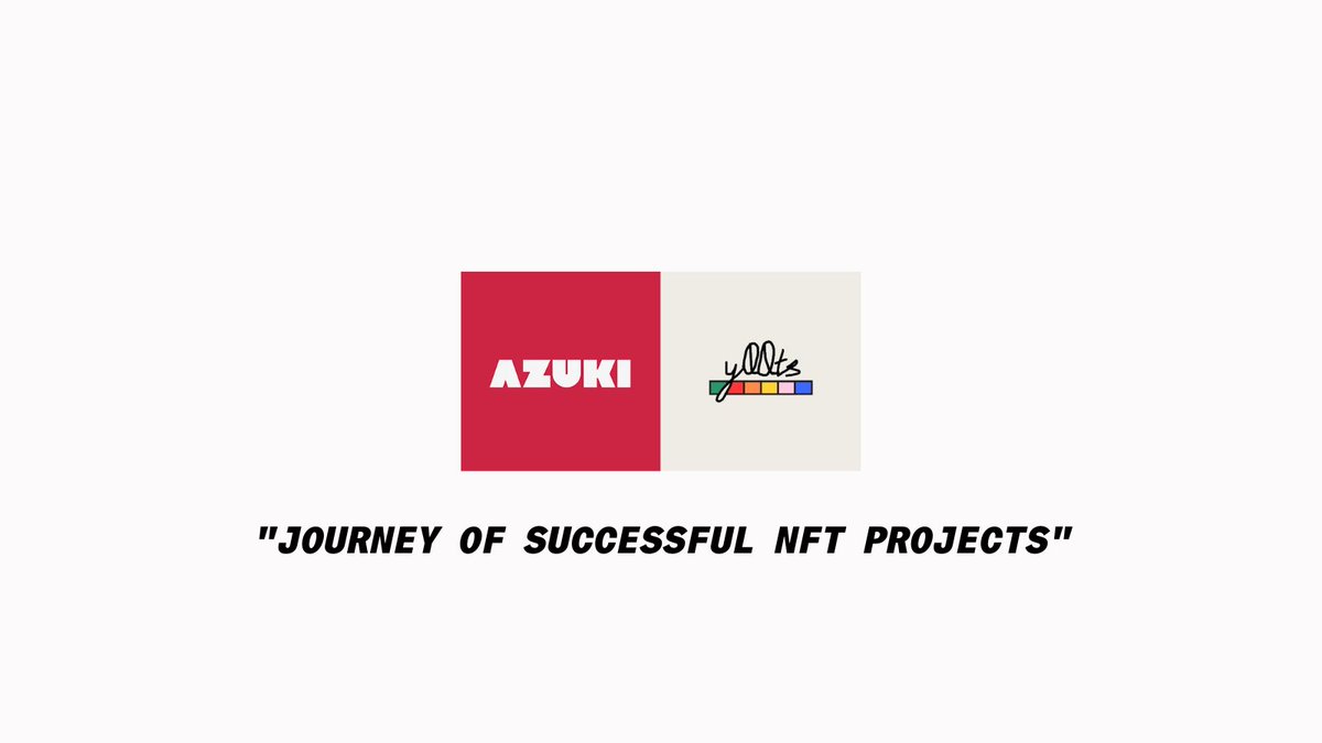BawsaXBT's tweet photo. From Creation to Sold Out: 3 Key Ingredients in Successful NFT Projects

(1/17) 🧵 https://t.co/JLq6lZ7IhU