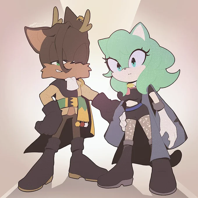 Sonic style Claude and Byleth #sonicOC #FE3H