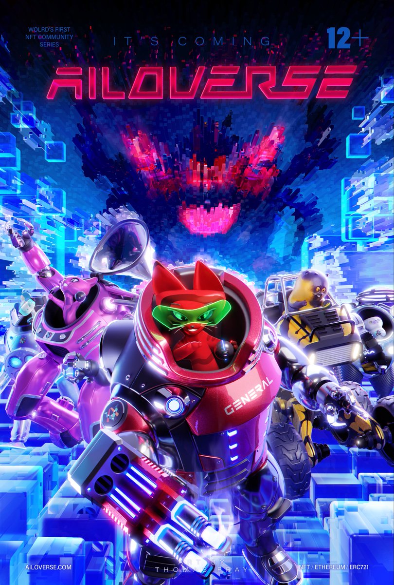ZeeZee_ETH's tweet photo. 1/2
Meet @ailoverse, an amazing game, and 3D animated NFT collection! Get ready to embark on a visual journey crafted by artists with impressive backgrounds working for industry giants like Disney, Pixar, and Dreamworks.
#Ailoverse #ArtisticMasterpiece #NFTCommunity https://t.co/HYNvwR5OQ8