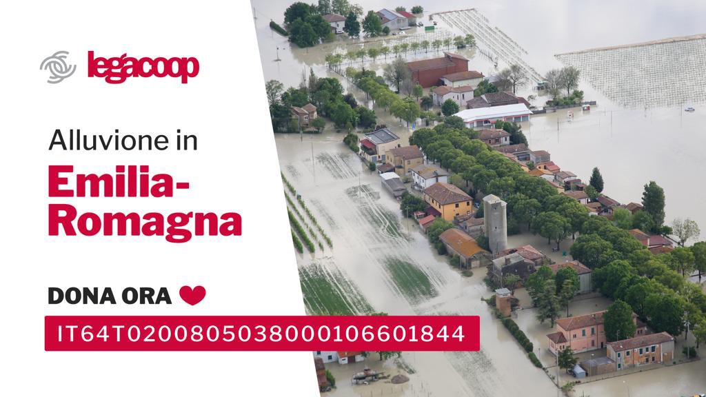 Alluvione in #EmiliaRomagna⚠️

ℹ️Al via la campagna di raccolta fondi per i territori colpiti promossa da Legacoop #Nazionale <a href="/LegacoopER/">Legacoop Emilia-Romagna</a> @LegacoopRomagna Legacoop #Bologna Legacoop #Imola <a href="/LegacoopEstense/">LegacoopEstense</a> 

Dona ora all'IBAN👉IT64T0200805038000106601844

<a href="/DanieleMontroni/">Daniele Montroni</a>