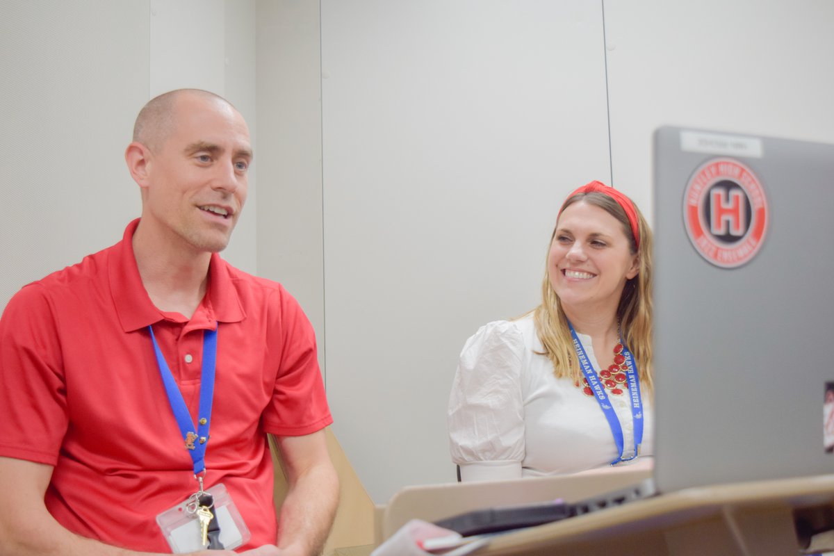 Mr. Rhode was honored as <a href="/Star1055/">Star 105.5 FM - WZSR</a> &amp; Home State Bank's May Teacher of the Month! 🤩👏 Mr. Rhode was nominated by a fellow educator for their positive impact they leave on our students! Thank you Mr. Rhode for being a role model to ours students and always believing in them!  ❤