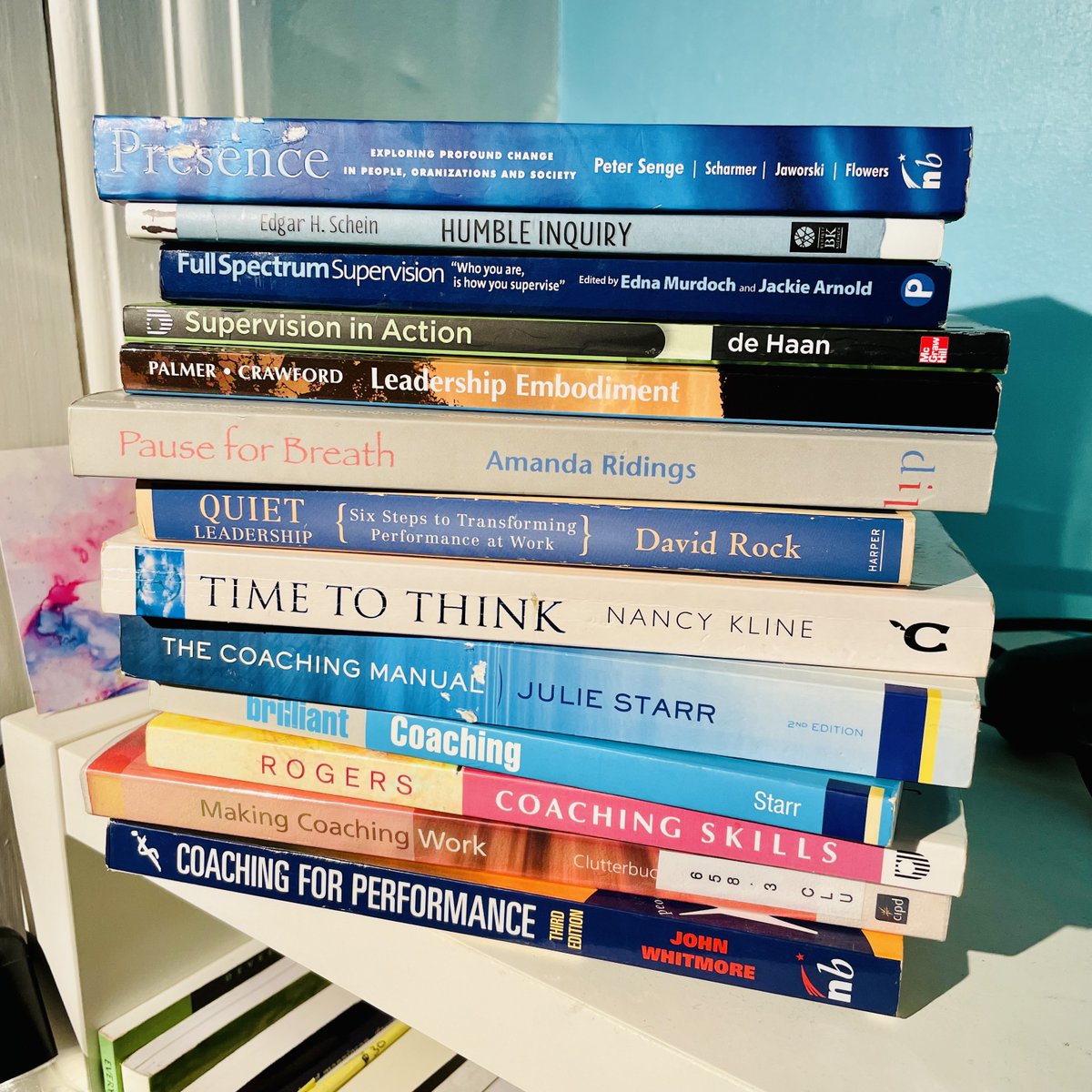 Julie Drybrough (@fuchsia_blue) on Twitter photo It began with a book cull... and ended in the first blog in nearly 3 years.
A nip of nostalgia and a nod to the future as I revisit my #Coaching Journey through the books on the office shelves...
#Coaching #Supervision #learning #reflection #blog #FBHQ
linkedin.com/pulse/evolutio… It began with a book cull... and ended in the first blog in nearly 3 years.
A nip of nostalgia and a nod to the future as I revisit my #Coaching Journey through the books on the office shelves...
#Coaching #Supervision #learning #reflection #blog #FBHQ
linkedin.com/pulse/evolutio…