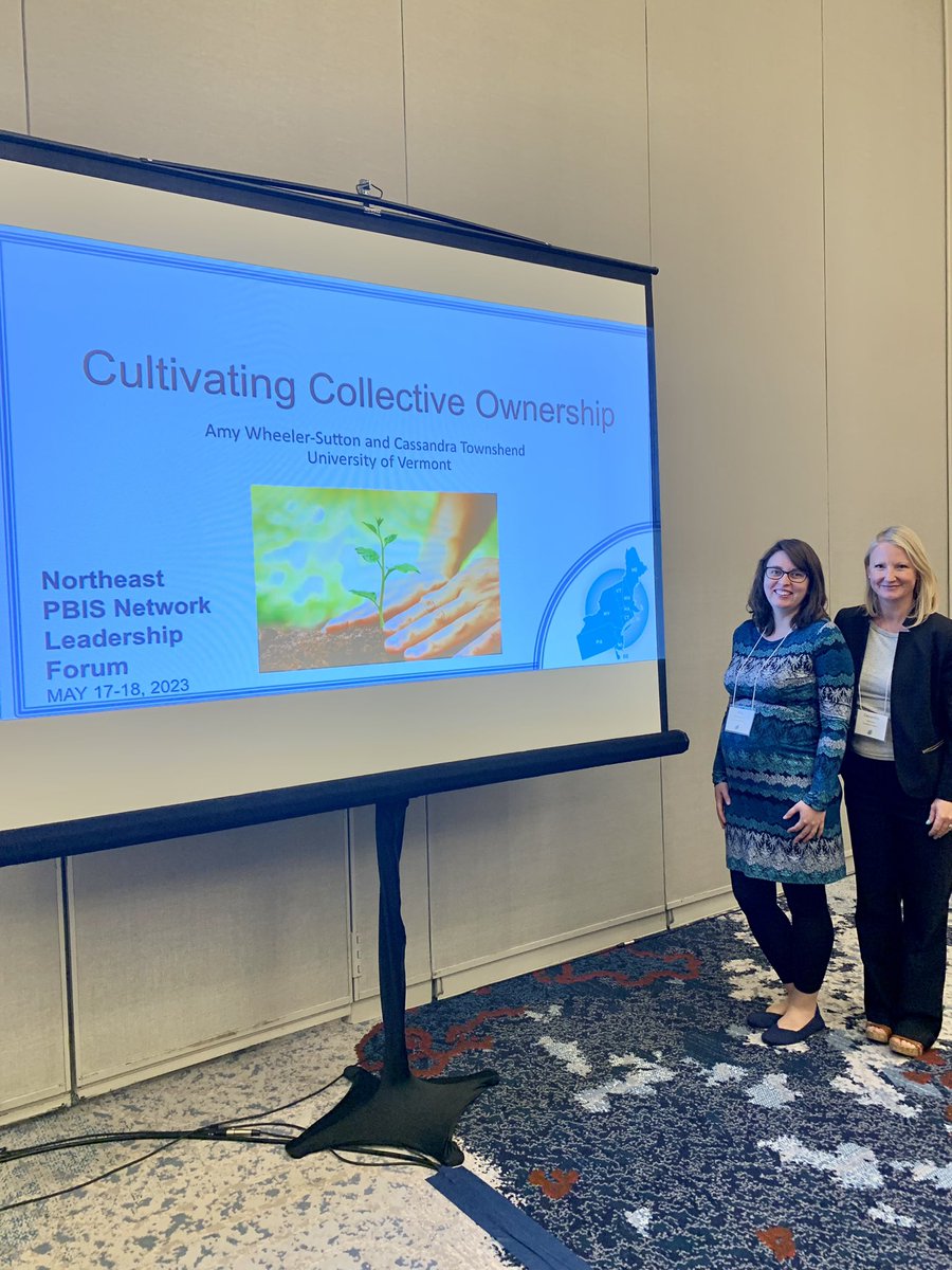 We presented today on Cultivating Collective Ownership at the <a href="/Northeast_PBIS/">Northeast PBIS</a> Leadership Forum! It was great to share the work of our team in moving toward doing “with,” not to or for.