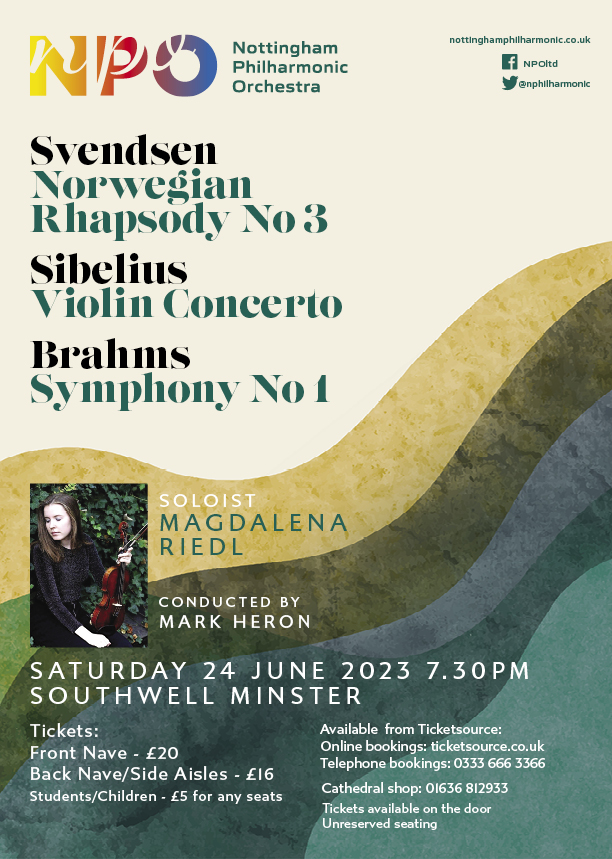 heathermcwil's tweet photo. Always a nice atmosphere for Nottingham Philharmonic Orchestra's concerts at Southwell Minster. Brahms, Sibelius, Svenden - 24 June 2023 @SouthwMinster https://t.co/V8DMNMSmUQ